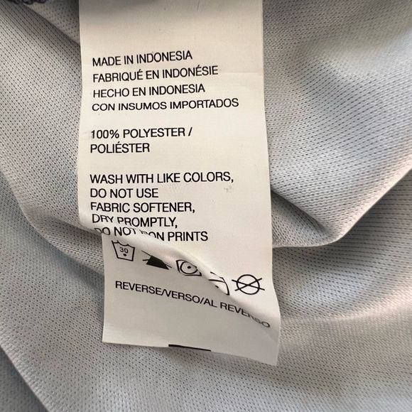 IZOD Golf With Hydro Shield Mens Sz L Blue Heathered 1/4 ZIP Top - Picture 8 of 9